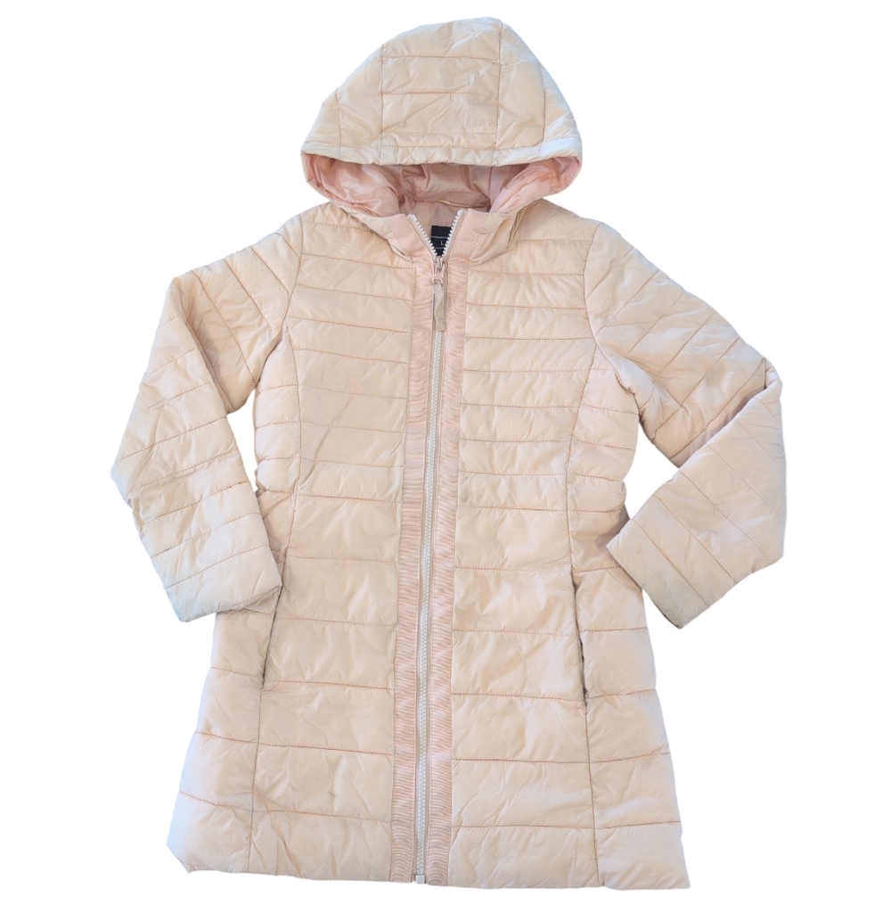 LAND'S END Light Pink Longer Winter Coat